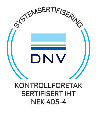 DNV sertifisert virksomhet